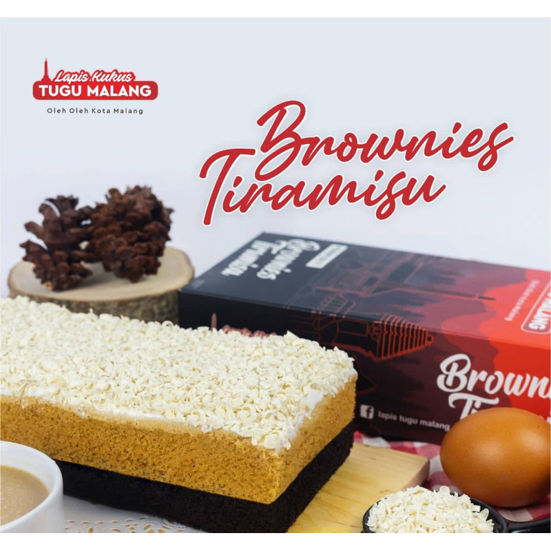 Lapis Kukus Tugu Malang Brownies Tiramisu 750gr