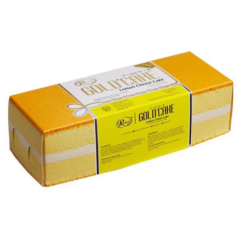 Rious Gold Cake Lemon Cheese Mini 200gr - Image 3